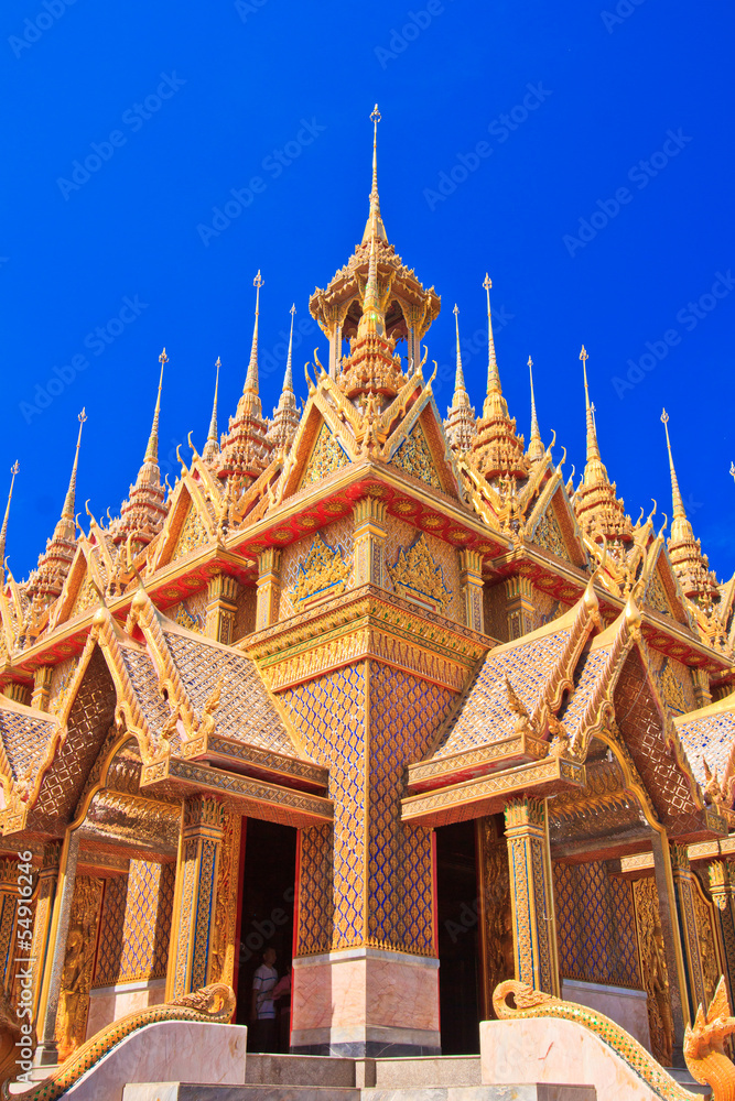 Fototapeta premium Sanctuary Church at the temple in Thailand