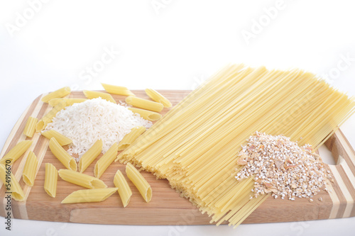 pasta (flour products)
