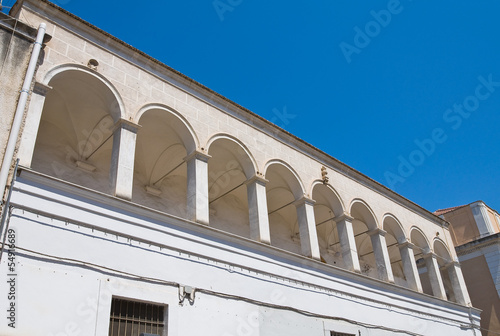 De Florio Palace. Manfredonia. Puglia. Italy.