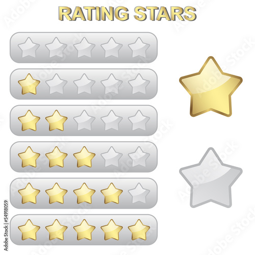 Rating Stars - 0 bis 5