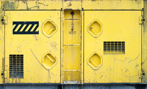 yellow machinery texture