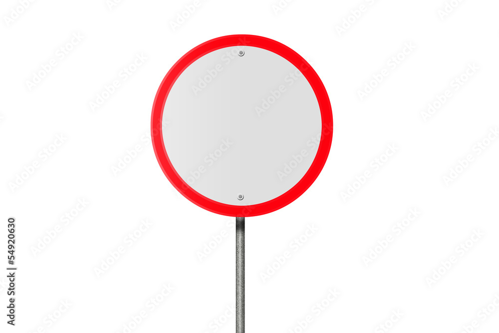© BAHADIR YENICERI - Round Sign Plate