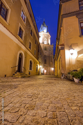 Old town of Lublin at night, Poland © Patryk Kosmider