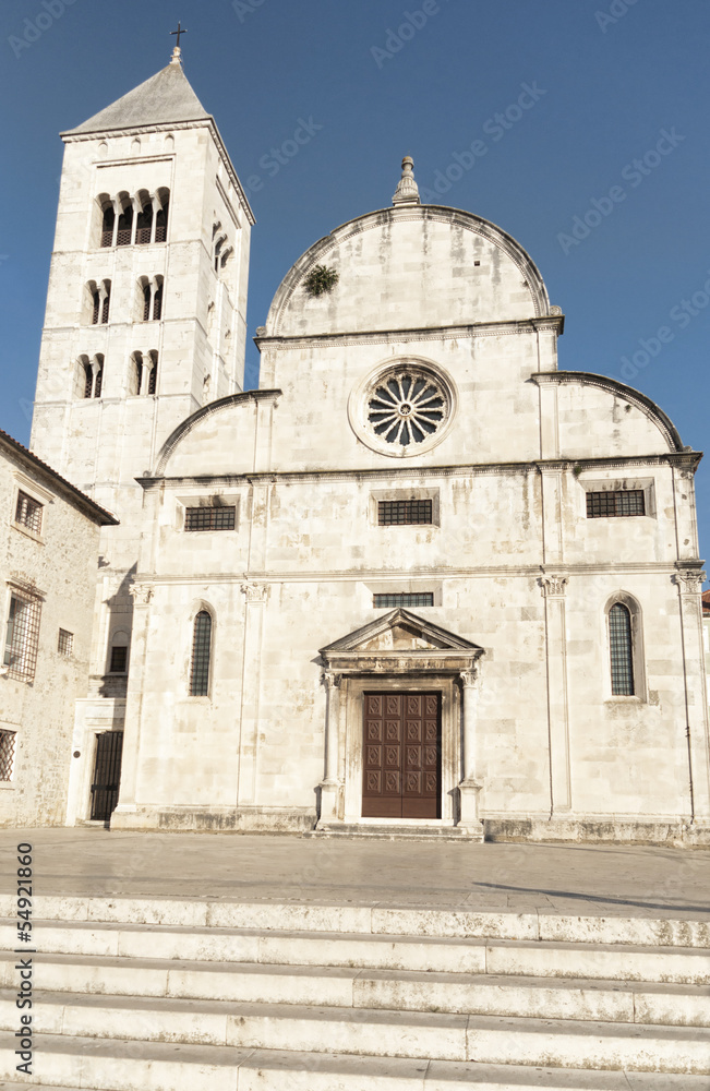 Iglesia de Santa María en Zadar, Croacia