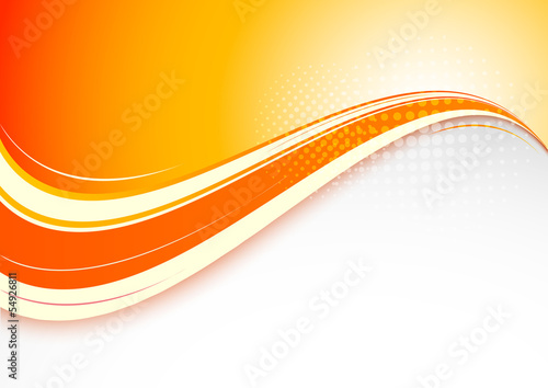 Abstract orange background
