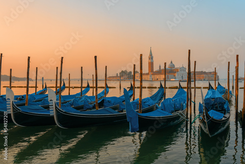 Venise - la Giudecca et gondoles