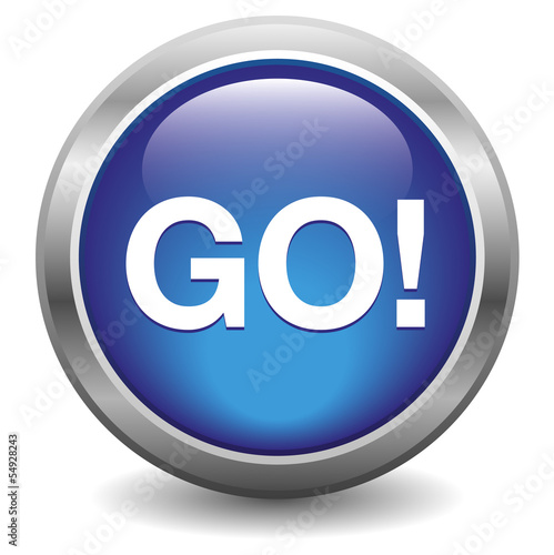 Go blue button