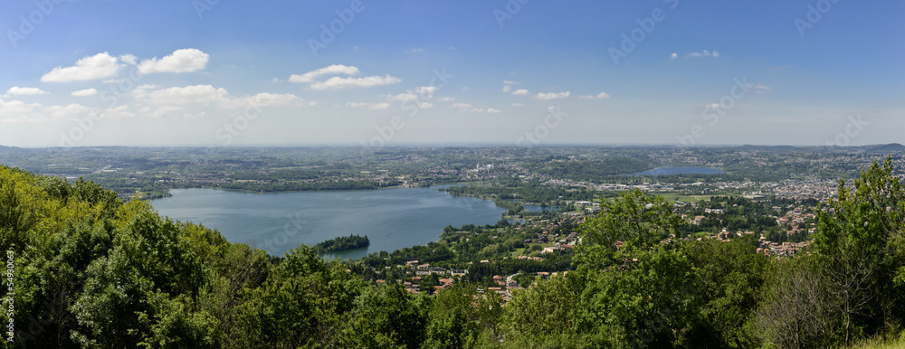 Foto paesaggio della brianza