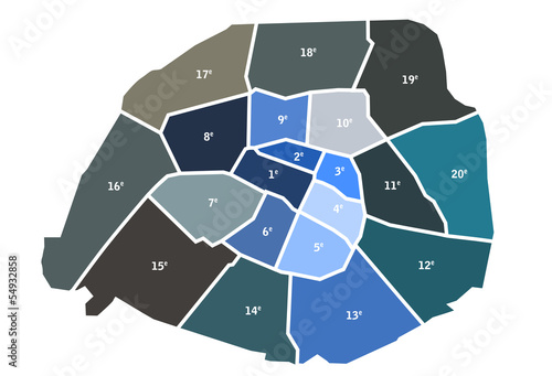 Arrondissements de Paris
