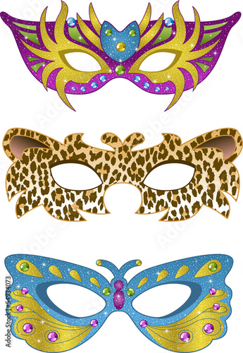 Mascaras de Carnaval