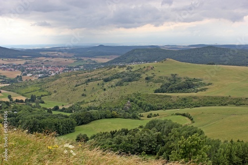 Blick vom Hohen Dörnberg auf den Kleinen Dörnberg