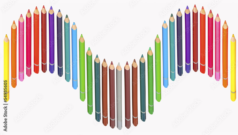 Obraz premium crayons de couleurs