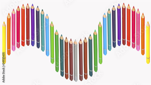 crayons de couleurs