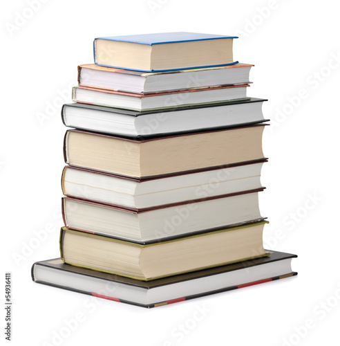 Stack of various hardcover books © Coprid