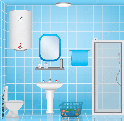 Bathroom interior