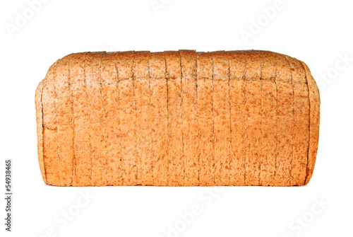 Whole wheat sliced bread