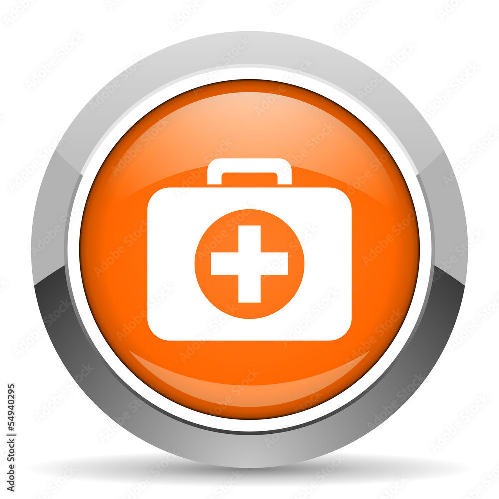 Fototapeta premium first aid kit icon