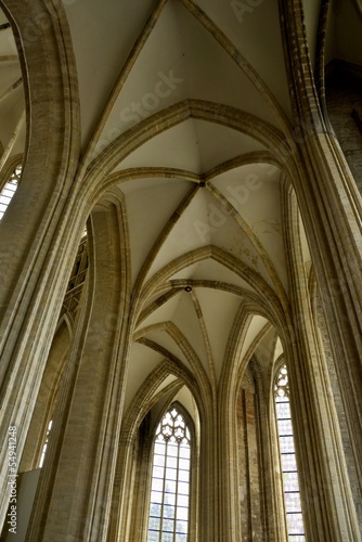 Interior of the Saint Peter's Church in Leuven, Belgium.