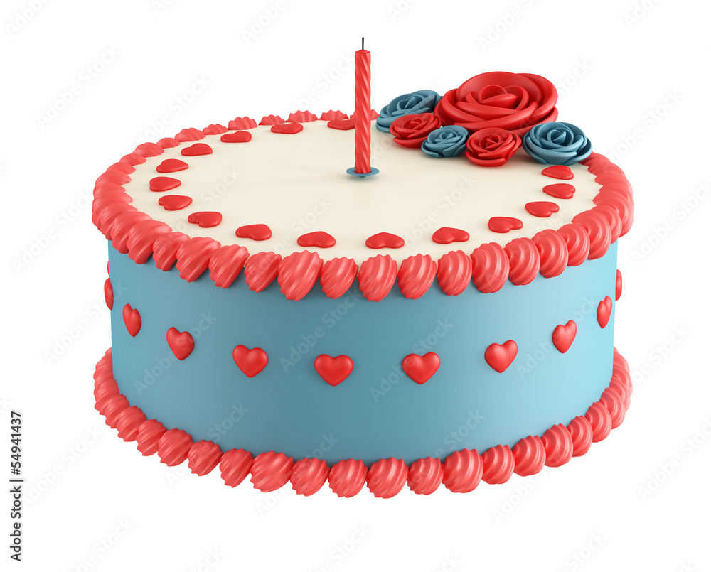 Birthday Cake Stock Illustration Adobe Stock Birthday Cake Stock Illustration Adobe Stock