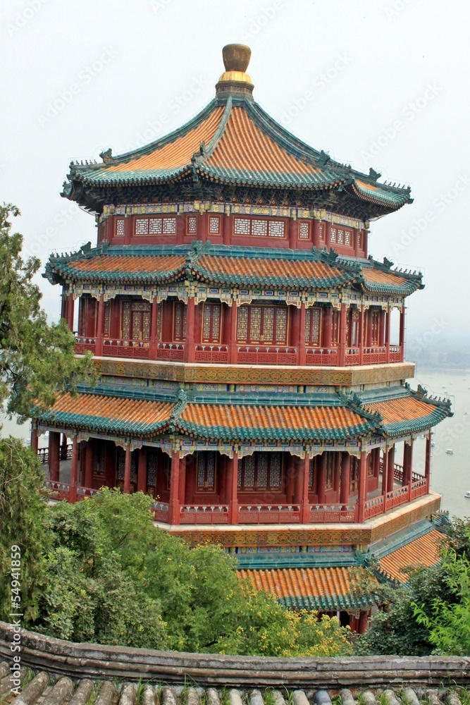 Summer Palace in Beijing - Sommerpalast in Peking Summer Palace in Beijing - Sommerpalast in Peking