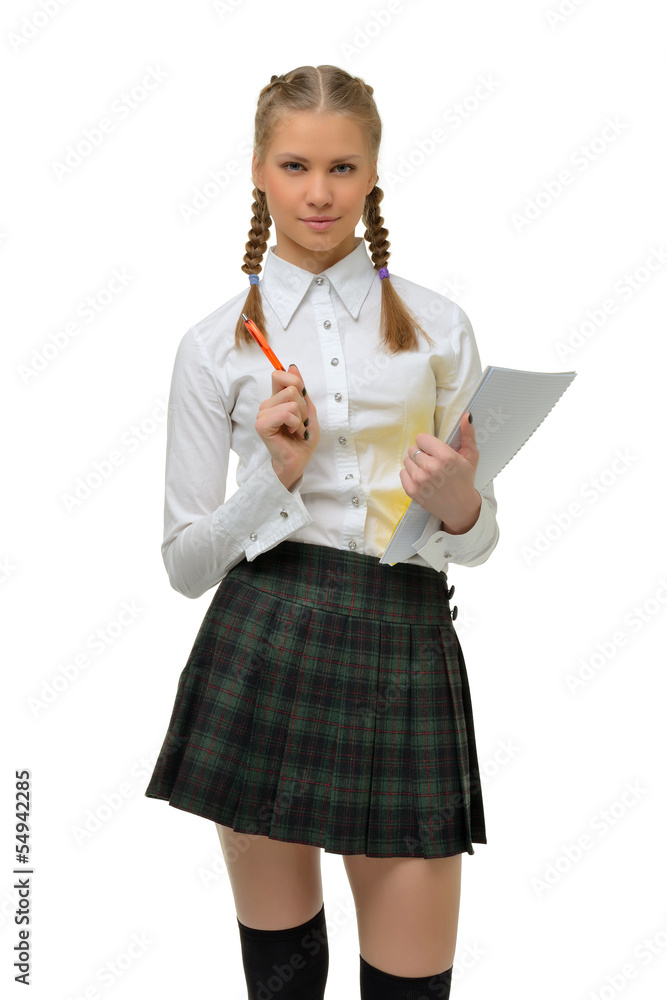 Blonde Schoolgirl