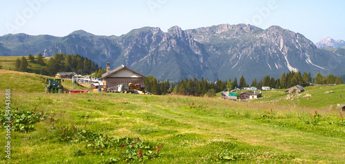 Alpine plateau