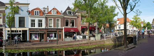 Typical street in Delft