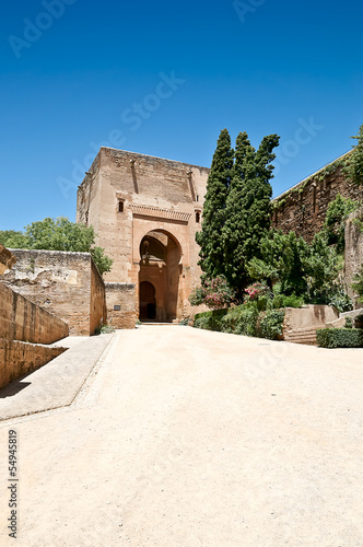 Fototapeta Naklejka Na Ścianę i Meble -  Alhambra in Granada, Andalucia, Spain