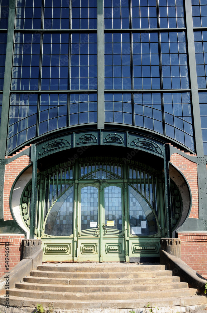 Obraz premium Museum Eingang - Zeche Zollern, Dortmund, Deutschland
