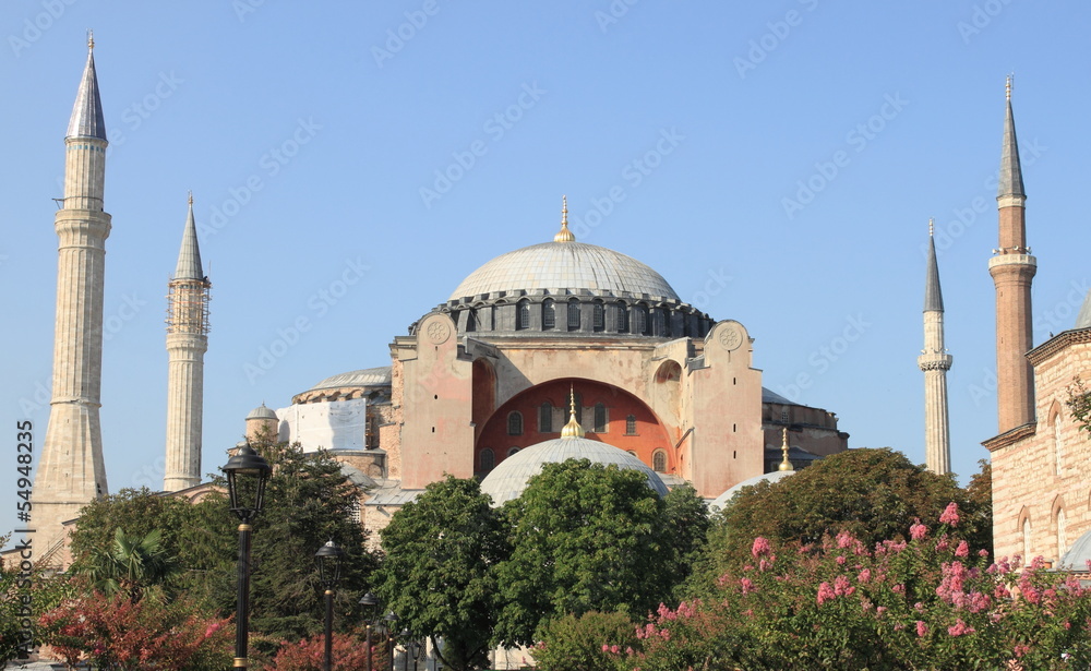 Hagia Sophia Mosque in Istanbul, Turkey