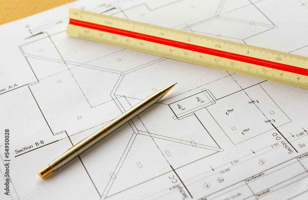architecture drawingswith pencil and ruler architecture drawingswith pencil and ruler