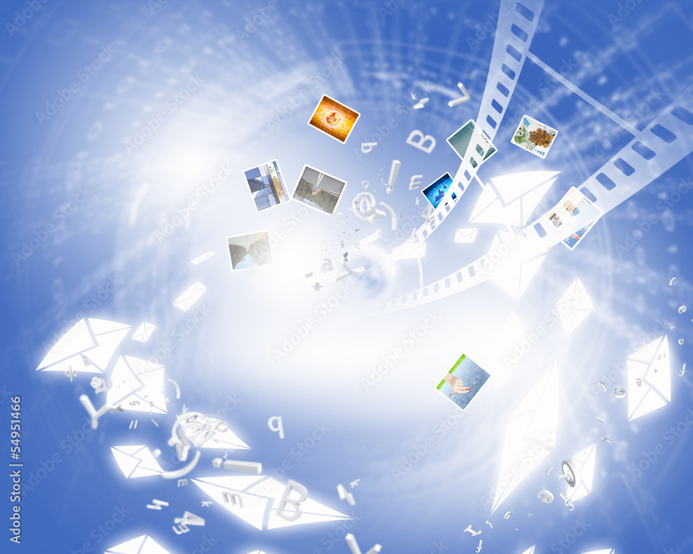 Fototapeta premium Digital background