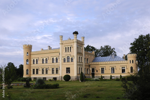 Manor in  Neo-Gothic style