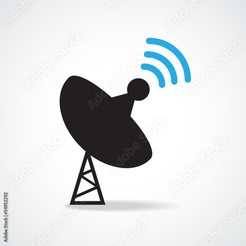 Satellite dish icon