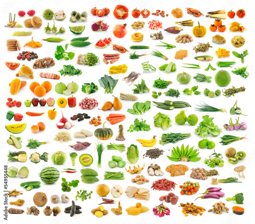 collection of food collection of food