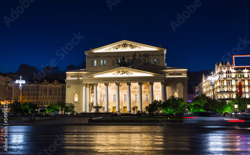 The State Academic Bolshoi Theatre of Russia in Moscow