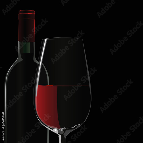VIN Bouteille et verre