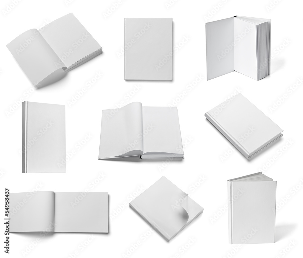 book notebook textbook white blank paper template book notebook textbook white blank paper template