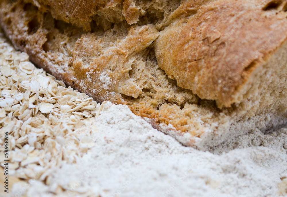 top crust of rye bread top crust of rye bread
