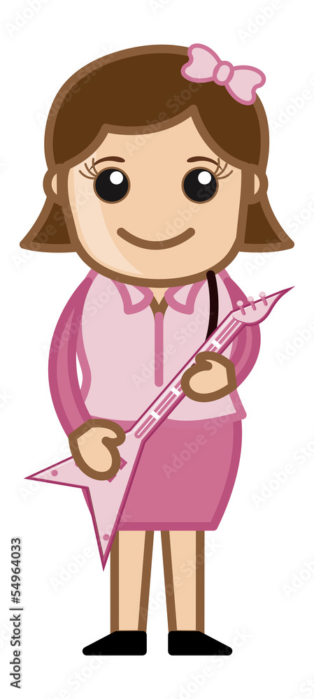 Rockstar - Career Choice Concept - Business Cartoons Rockstar - Career Choice Concept - Business Cartoons