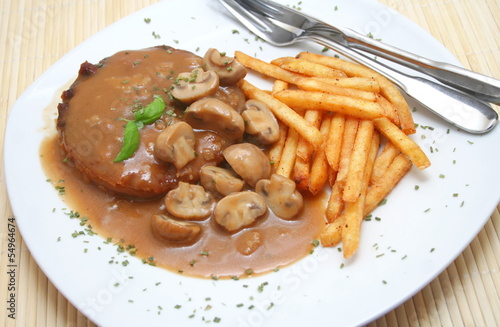 Jägerschnitzel photo