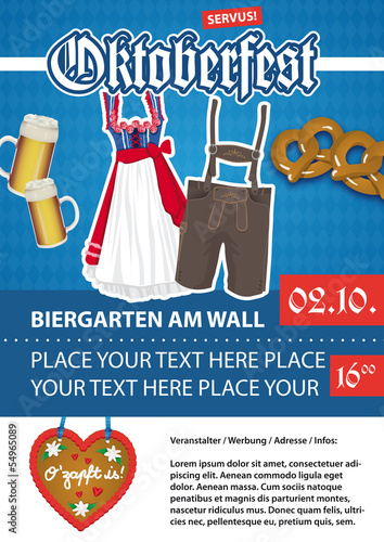 Oktoberfest Plakat