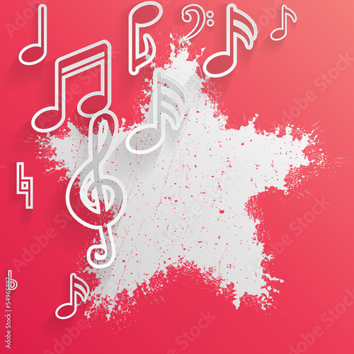 Abstract music background