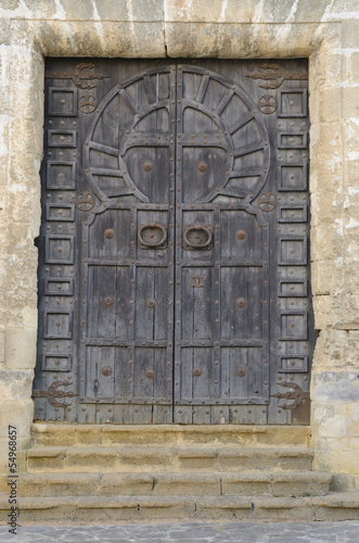 Ancient wooden door © monysasi