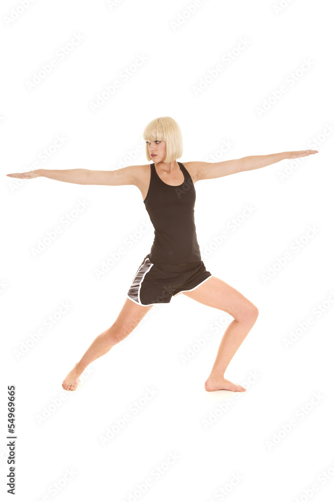 woman black fitness outfit warrior woman black fitness outfit warrior