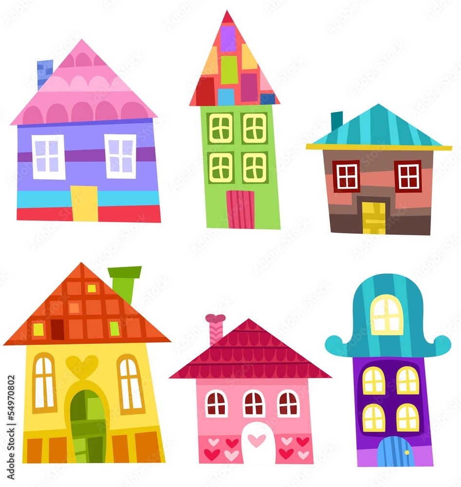 houses set