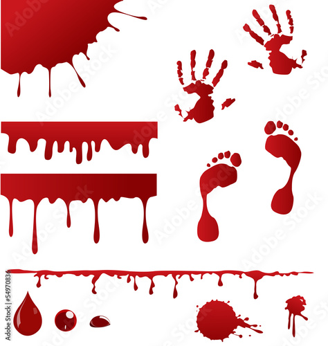 blood spatters