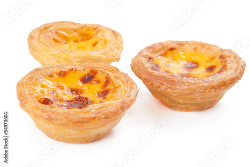 Canvas Print portuguese egg tart