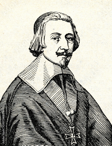 Obraz na płótnie Cardinal Richelieu w salonie