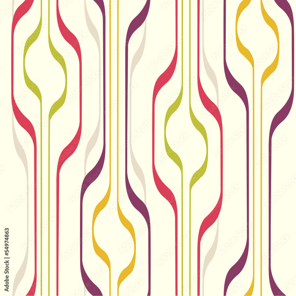 Retro stylized seamless pattern Retro stylized seamless pattern
